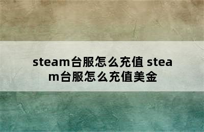 steam台服怎么充值 steam台服怎么充值美金